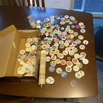 Huge Lot Of 90’s POGs Slammers Milk Caps Hawaii Collection All Kinds Approx 400+ - Image 1 of 4