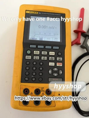 1pcs  Used Fluke 744 Documenting Multifunction Process Calibrator/hyy - Image 1 of 4