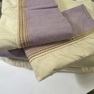 Queen ECHO 4pc  Sheet Set: Fitted, Flat Sheet and Cases Cotton Made in USA - Picture 1 of 12