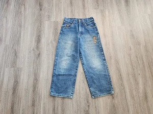 Fubu Vintage Grunge Teens Size 10 Streetwear Jeans - Picture 1 of 7