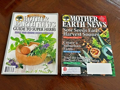 Mother Earth News  "Guide To Super Herbs" Winter 2020 & Dec/Jan 2020 Issue - Image 1 of 4