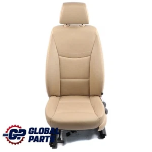 Asiento Delantero BMW E90 E91 LCI Izquierdo Interior Cuero Dakota Beige - Imagen 1 de 12