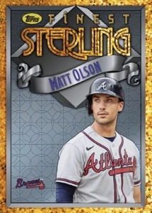 [DIGITAL] Topps Bunt - Matt Olson - Finest Flashbacks 23 S1 - Gold Speckle - Foto 1 di 1