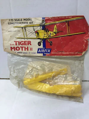 Airfix Kit di Montaggio 1:72 Scale D.H. De Havilland TIGER MOTH II MOC Vintage - Immagine 1 di 2