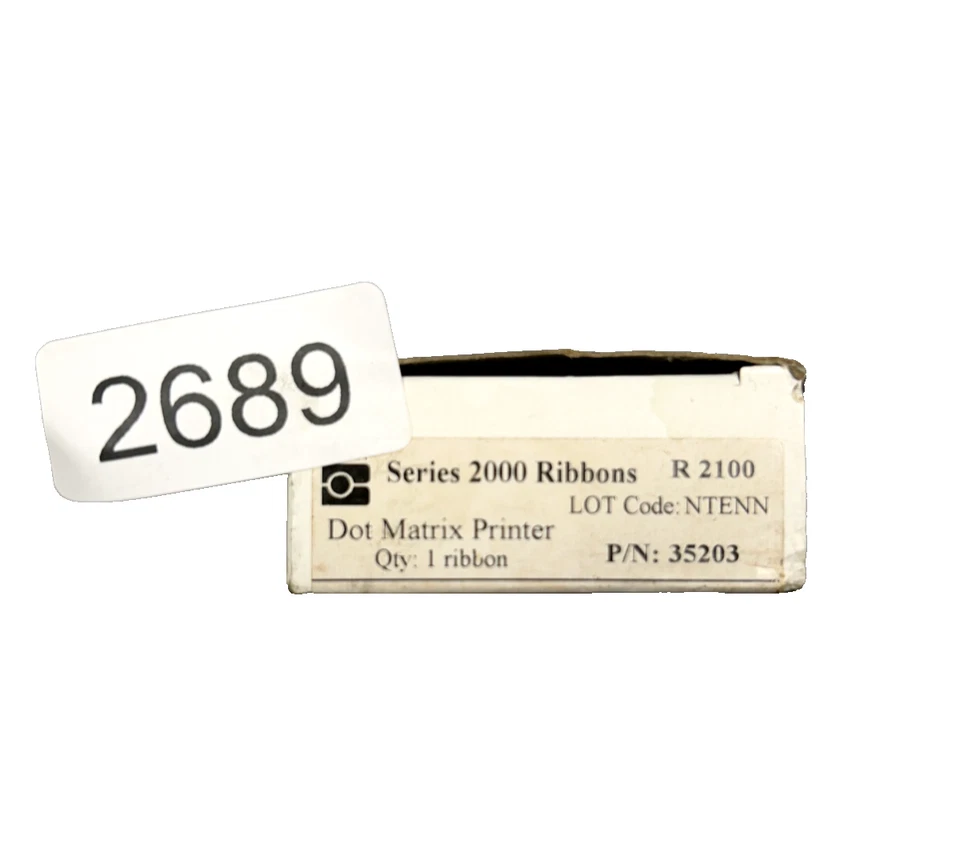 Cintas Brady R2100 Dot Matrix Ribbon Series 2000 Foto 1 de 1