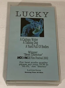 Lucky VHS, Shriekfest 2003 Best FIlm Feature Category, Rare Horror, 2002 B-Movie - Picture 1 of 7