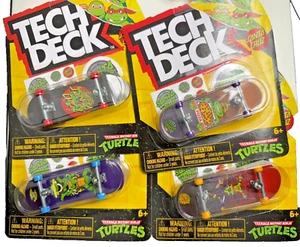 Tech Deck Santa Cruz Teenage Mutant Ninja Turtles TMNT skateboard - SET - Foto 1 di 10