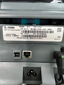 Impresora Térmica de Etiquetas Zebra ZP 450 USB Ethernet Buen Estado Grado A - Imagen 1 de 3