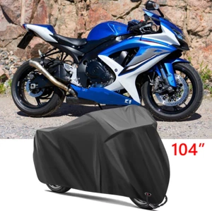 104" XXL Motorcycle Cover Weatherproof For Suzuki GSXR 1000 600 750 Sportbike - Picture 1 of 14