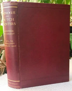 Catalogue of Dutch Painters Vol 6/ 1st Ed/ 1916 - Picture 1 of 4