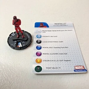 Marvel Heroclix Captain America set Mentallo #010 Common figure card - Picture 1 of 8