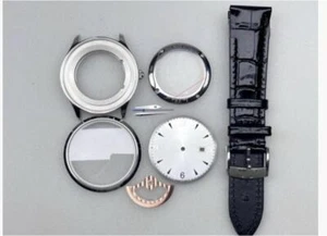 Parte orologio orologio cassa assemblaggio 41mm per movimento 8215 8200 - Foto 1 di 3