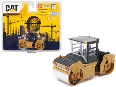 1:64 CAT CB-13 Tandem Vibratory Roller with Cab -- Diecast Masters Caterpillar - Image 1 of 3