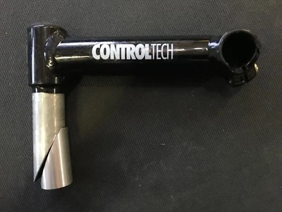 Control Tech Quill Stem 1-1/8" Black 150mm Length 25.4mm Clamp - Image 1 of 4