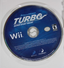 TURBO: SUPER STUNT SQUAD (NINTENDO Wii, 2013) NTSC GAME DISC ONLY TESTED