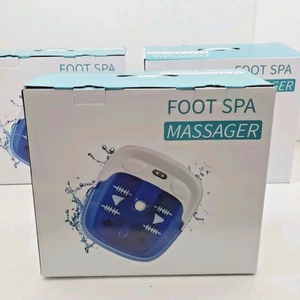 Foot Spa Massager Pro 300W - Pedicure Bath Soak Tub Vibration Bubble Heating IR - Picture 1 of 5