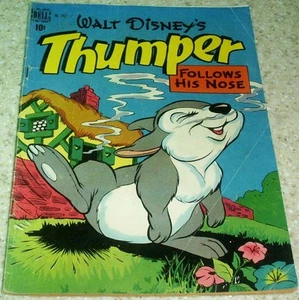 Walt Disney's Thumper Follows Nose Four-Color 243 (FN+ 6.5) 1949, 33% off Guide! - Picture 1 of 2