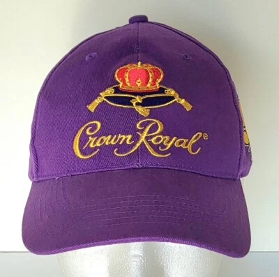 Crown Royal racing #97 Kurt Busch adjustable hat, Roush Racing, VNTG - Image 1 of 4