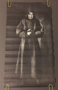 Vintage Grim Reaper Richard Nixon Poster Pin-Up Head Shop Political Satire 1970s - Picture 1 of 10
