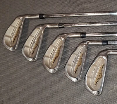 Spalding Molitor Golf Club Set 4-8 Oversize Irons RH Stiff - Image 1 of 4