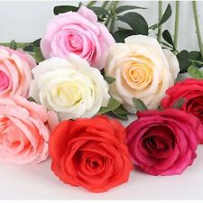 10 Colors Simulated Rose DIY Party Decoration Artificial Flowers  Home Decor
