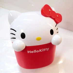 Hello Kitty Car Garbage Can Trash Can Sanrio Vintage - Picture 1 of 7