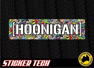 HOONIGAN HOON STICKER BOMB COLOUR VINYL DECAL SUITS DC SHOES KEN BLOCK DRIFT JDM - Bild 1 von 1