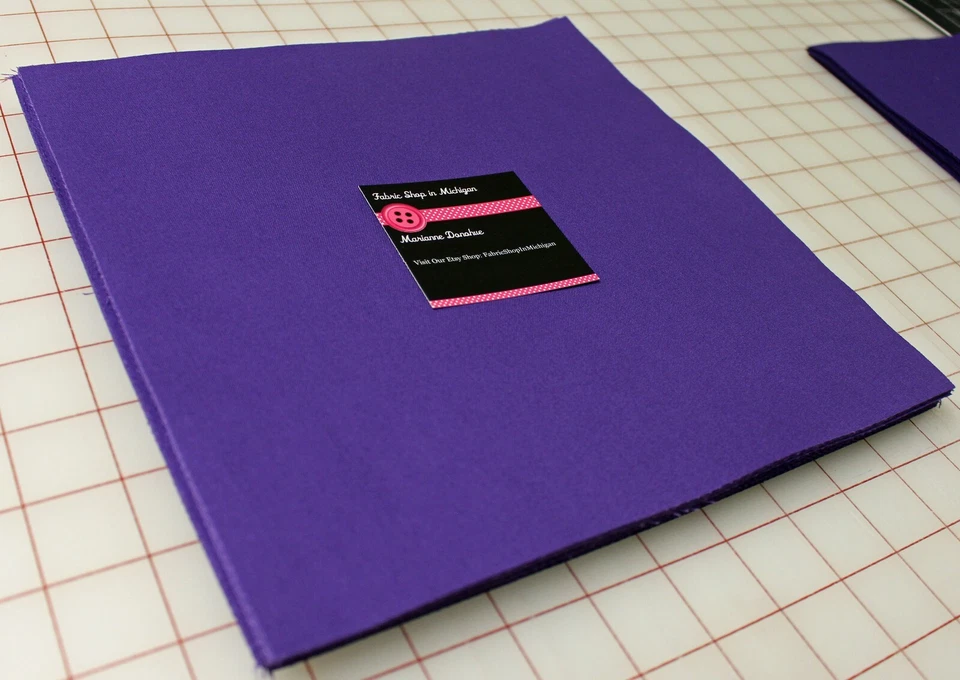 Capa Pastel Púrpura Sólido 10 x 10" MDG Paquete 40 - Foto 1 de 1