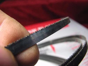 (2) Morse 6' 2"  1/4" 25 18R HEF Wood Cutting Bandsaw Blades - 74" - Picture 1 of 1