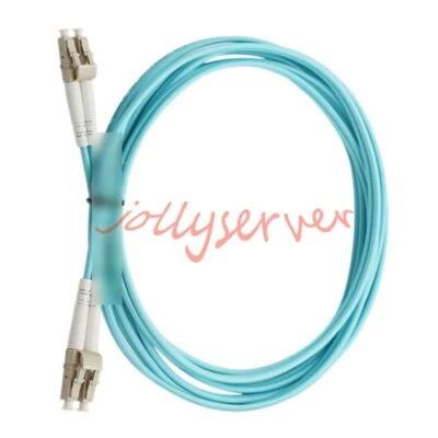 Lc-Lc UPC Multimodus OM3 10GB 5m Kabel Duplex Faser Optisch Pullover Patch Kabel - Bild 1 von 3