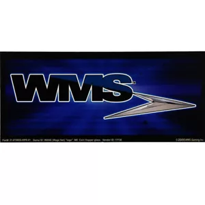 Williams Bluebird Belly Glass, WMS Logo (31-019855-HPR-01) - Picture 1 of 1