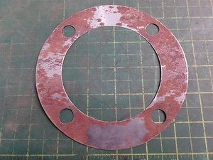 GENUINE O&K 10416873100 SHIM, 4 HOLE, TEREX 10-416873100, NOS  - Picture 1 of 4