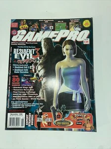 GamePro Magazine 134 Resident Evil 3 Tony Hawk Tekken Tag Final Fantasy RARE! - Picture 1 of 5