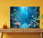 Beautiful Underwater 5mm thick Plastic Poster Ready to Hang 60x45cm