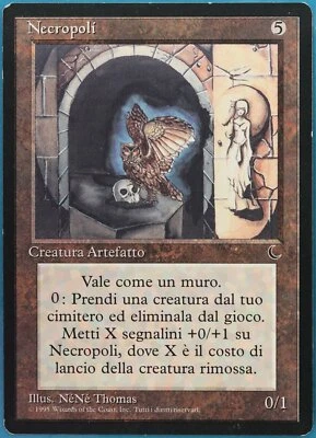 Necropolis The Dark (ITALIAN) NM Artifact Uncommon CARD (383127) ABUGames - Image 1 of 2
