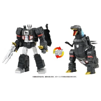TAKARA TOMY Transformers Megatron TYPE Godzilla Action Figure Height 12.6 in PSL - Image 1 of 4