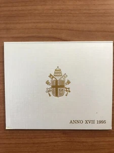 VATICANO GIOVANNI PAOLO II Divisionale 1995 Fdc 6 valori + 1000 Lire Argento - Picture 1 of 4