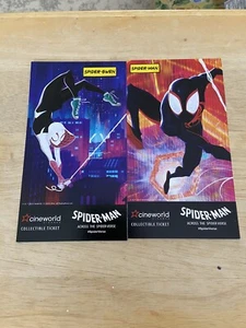 Marvel Spider-Man Into The Spider-verse Sammeltickets 2er Set - Bild 1 von 2