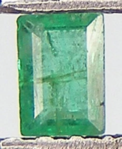 0.20 Carat Natural Colombia Emerald Baguette 4.2x3 MM. - Picture 1 of 3