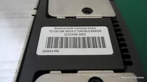 HP 233349-001 72.8GB 10,000 RPM 3.5 in. Wide Ultra3 SCSI HDD 286712-002 - Picture 1 of 7