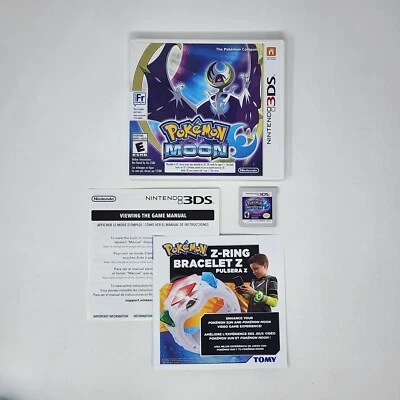 Pokémon Moon (Nintendo 3DS) CIB Complete - Authentic & TESTED - Image 1 of 4