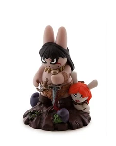Kidrobot Frazetta Conan The Barbarian Labbit 8 Inch Figure Frank Kozik Art - Picture 1 of 5
