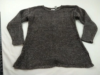 Suéter Pullover Erika Damas L Dk Gris Manga Larga Cálido Elastizado Comodidad Bonito Foto 1 de 4