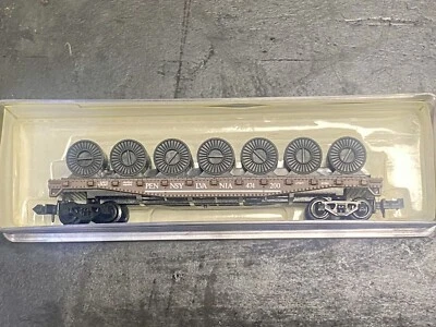 Model Power 4042, 50’ Flat, N-scale, New In Box - Image 1 of 2