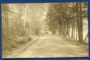 Lake Dunsmore Vermont vt Lakeside Drive old real photo postcard RPPC - Picture 1 of 2