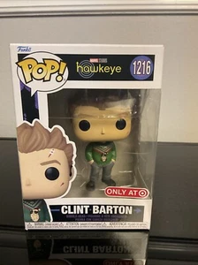 Funko POP Marvel Hawkeye Clint Barton #1216 w/ Ugly Christmas Sweater Exclusive - Picture 1 of 7