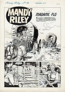 ERNESTO GARCIA SEIJAS - TAVOLA ORIGINALE MANDY RILEY - Bild 1 von 1