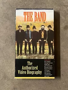 The Band The Authorized Video Biography VHS 1995 Ringo Starr George Harrison Vtg - Picture 1 of 5