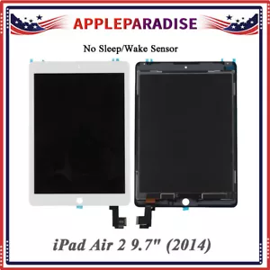 Weiß Touchscreen Digitizer Glas LCD Screen Display für iPad Air 2 A1566 A1567 - Bild 1 von 7