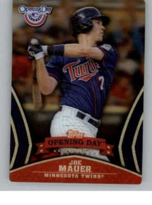 2013 Topps Opening Day Stars #ODS9 Joe Mauer (ref 139771) - Picture 1 of 2